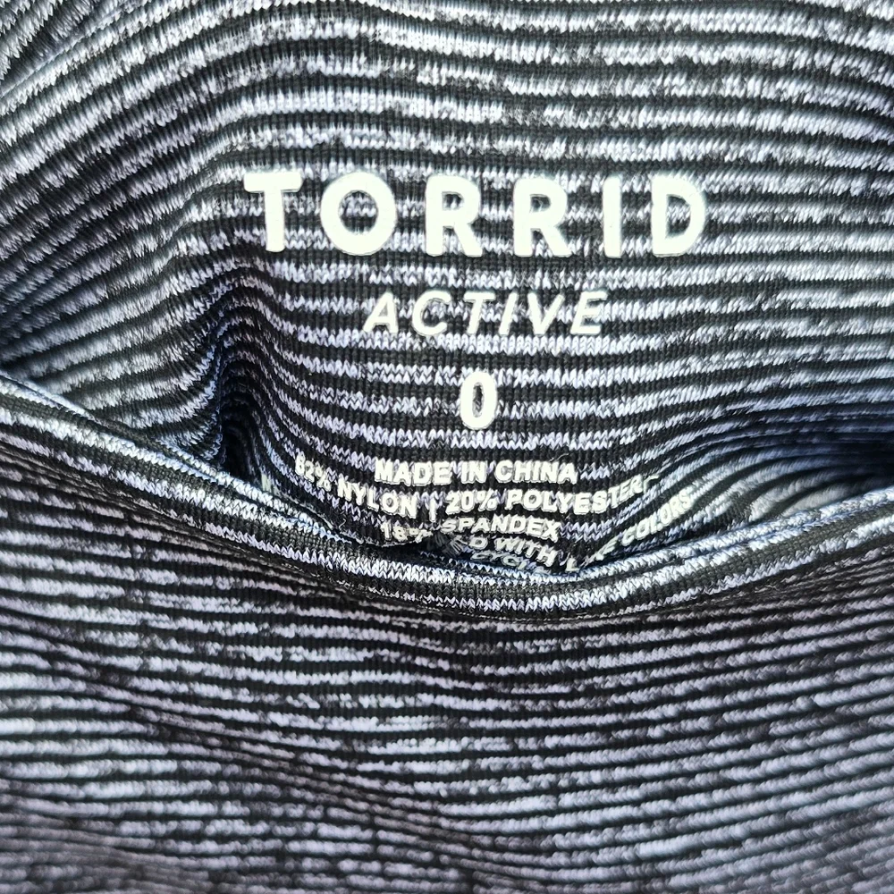 Torrid 2 PC Gray Athletic Zip-Up Jacket Sz (1)and Pants Sz (0) Set $30 See size! - Picture 3 of 8